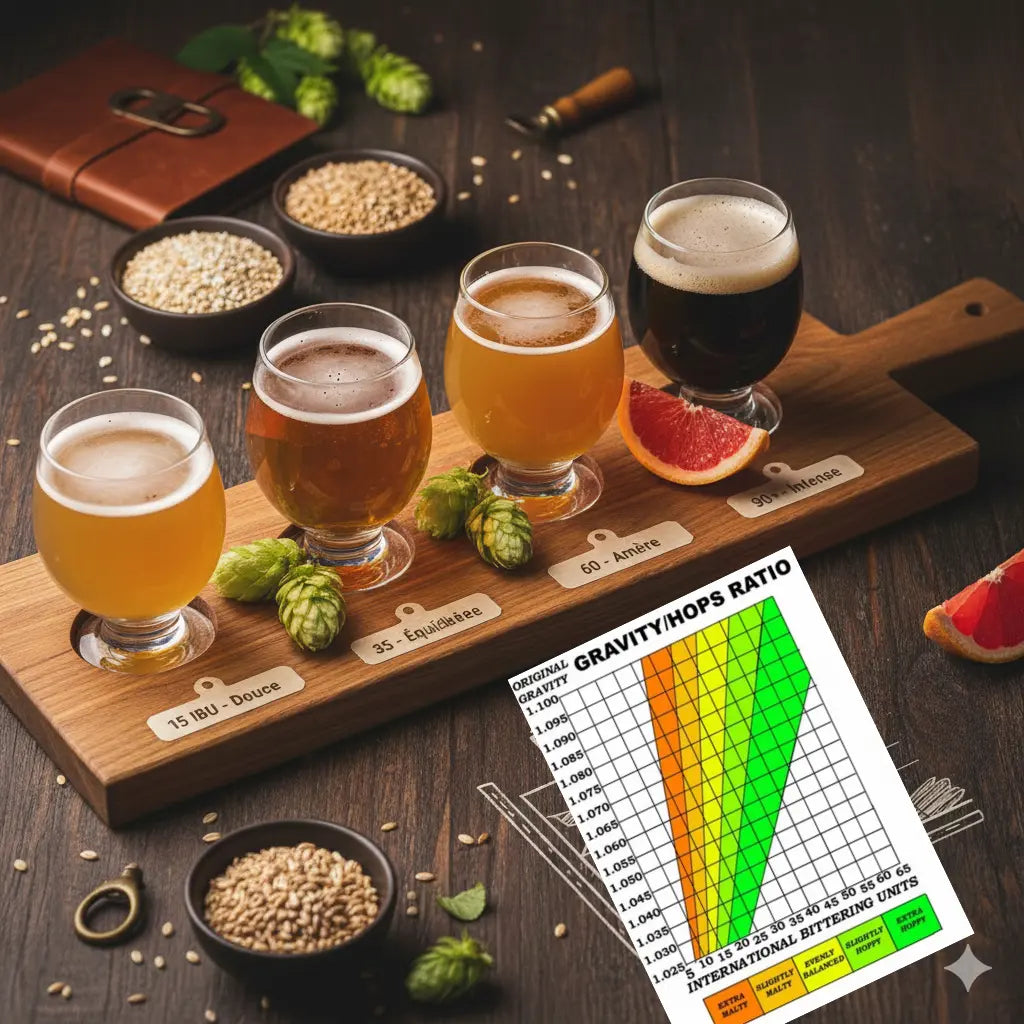 L'amertume sans la grimace : Comprendre l'IBU pour ne plus jamais choisir sa bière au hasard La Bulle Bizarre